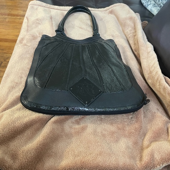 Rock & Republic Signature Black Set Tote Bag. New with Tags and Dust bag. - Picture 2 of 7